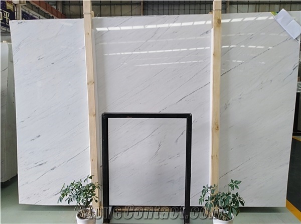 Bianco Sivec White Marble Polished Slabs For Project Sizes