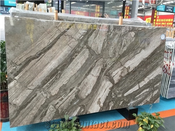 High Quality Venetian Brown Natural Stone Marble Slabs