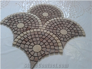 Wholesale Cheap Price Granite Cobblestone Paving Stone