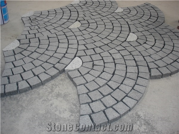 Wholesale Cheap Price Granite Cobblestone Paving Stone