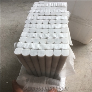 Carrara White Marble Mouldings Skirtings Borders Pencil Liner