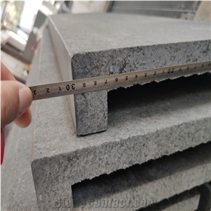 Flamed Ken Black Granite Tiles Pool Coping Pavers Tiles