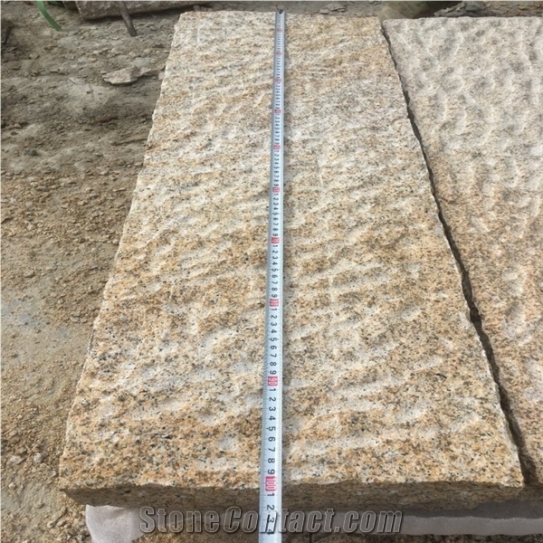 G682 Yellow Rusty Granite Kerbstone Paving Stone Road Kerbs