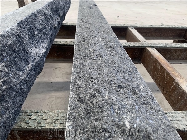 Angola Black Natural Split,Black Granite,Treads&Steps