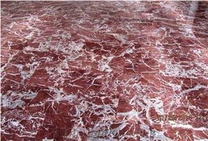 Pink and Red Marble Blocks from Albania