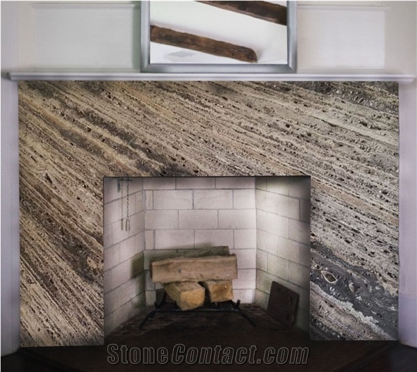 Hami Stone Fireplace