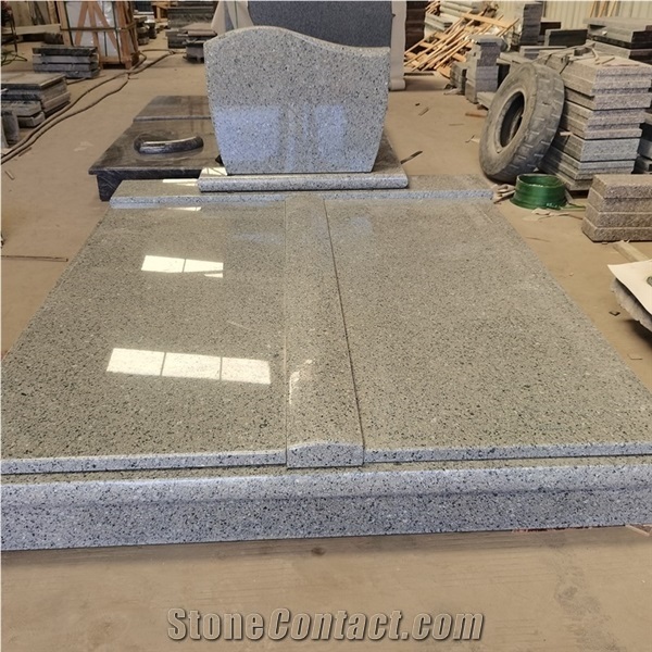 China Factory Sapphire Granite Double Monuments