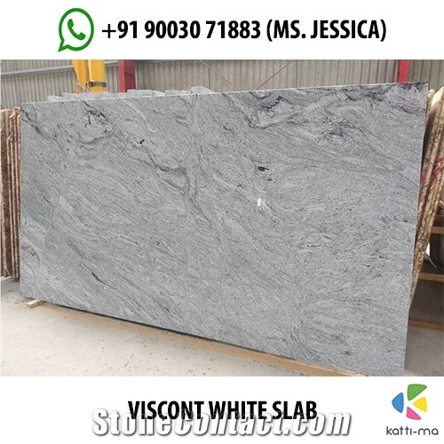 Viscont White Granite Slabs, Tiles