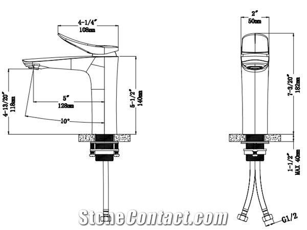 Granite Countertop Faucet Xy-7002