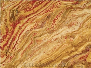 Yellow Bamboo Quartzite Slabs & Tiles