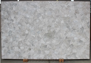 Crystal Quartz Semiprecious Stone Slabs Crystal Quartz Semiprecious Stone Slabs