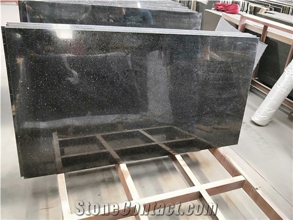Black Galaxy Golden Galaxy Star Galaxy Granite Slabs Tiles