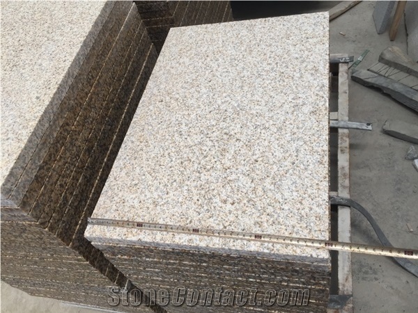 Golden Hemp Light Granite,Yellow Grain Granite Tile
