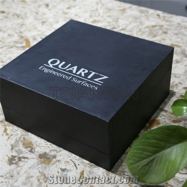 Flip Sample Box for Customized Quartz Sample Stone Display