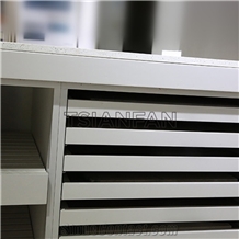 Hardwood Flooring Sample Display Rack Marble Drawer Stand