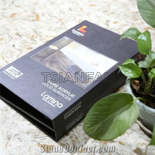Protable Sample Binder for Quartz Stone Tiles Stone Display