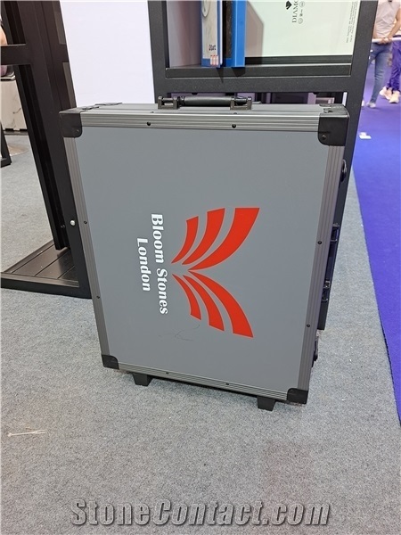 Stone Sample Case, Pull Rod Suitcase For Timber Sample