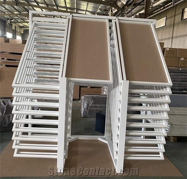 Tile Sliding Display Stand Showroom Display Rack