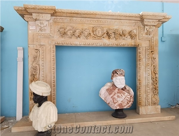 Free Standing Fireplace Surround Indoor