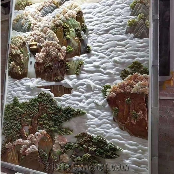 Modern Mural Sculpture Wall High Relief