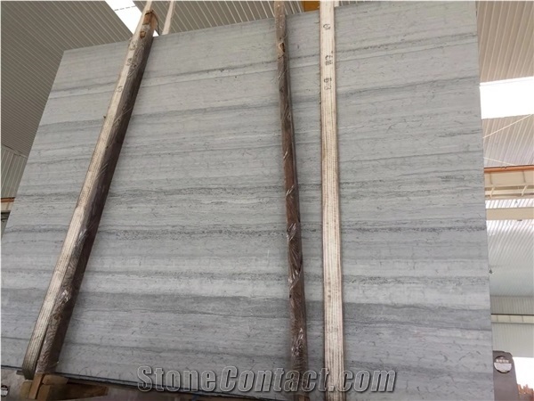 Blue Wood Vein Marble Polished Wall Slabs & Floor Tiles