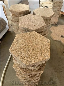 China G682 Flamed Granite Zhangpu Rust Stone Pavers