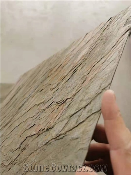 G0802 Brown Schist Split 3mm Ultrathin Composite Slabs