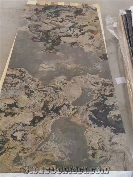 G0810 Grey Schist Brushed 3mm Ultrathin Wall Covering Slabs