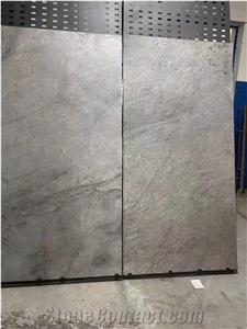 G0818 Silver Schist Brushed Ultrathin Wall Covering Slabs