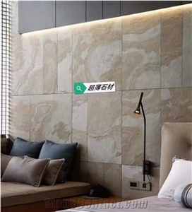G0822 Beige Schist Brushed 3mm Ultrathin Wall Covering Slabs