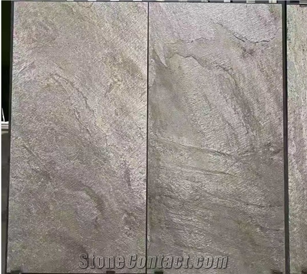 G0825 Silver Schist Brushed 3mm Ultrathin Wall Tiles