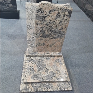 India Multicolor Red Granite Polished Sculptures Headstones