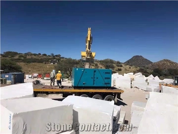 Milan White Jade Marble Blocks