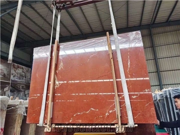 Rosso Alicante Red Marble Quarry Rocks & Blocks