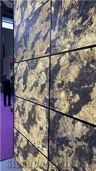 Schist Brushed 3mm Ultrathin Pervious Light Wall Slabs