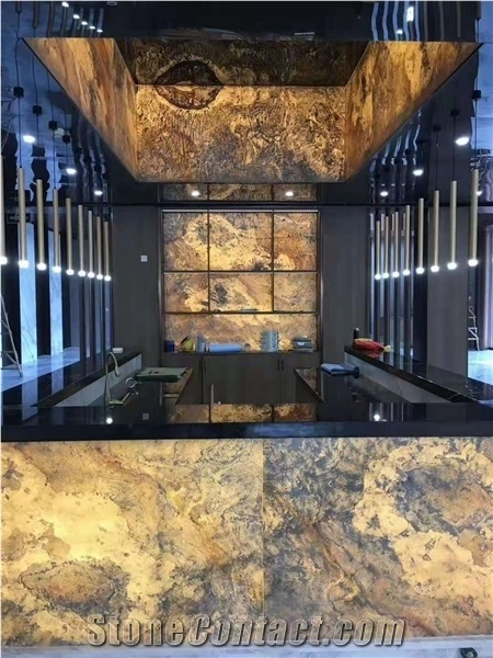 Schist Brushed 3mm Ultrathin Pervious Light Wall Slabs