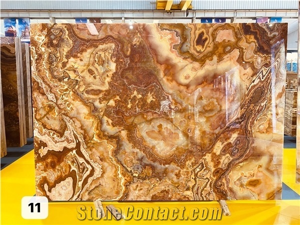 Chocolate Onyx Slabs