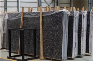 Black Terrazzo Tiles Dark Grey Terrazzo Floor Tiles