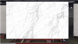 Calacatta White Nano Stone Crystallized Glass Stones Slabs