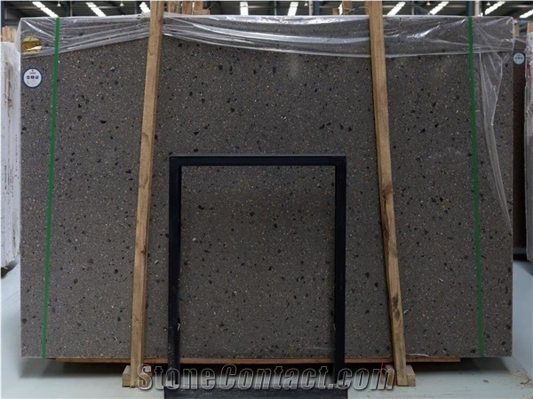 Dark Grey Terrazzo Wall Tiles Terrazzo Pattern Cement Tile