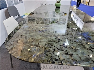Lemurian Blue Granite Tiles Labradorite Blue Granite Slabs