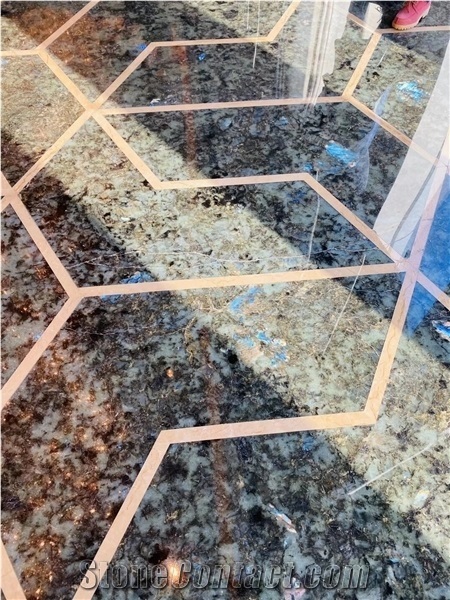 Lemurian Blue Granite Tiles Labradorite Blue Granite Slabs