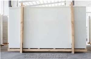 Pure White Nano Stone Crystallized Glass Stone Panel