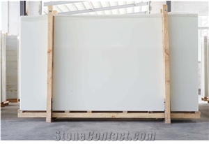 Pure White Nano Stone Crystallized Glass Stone Panel