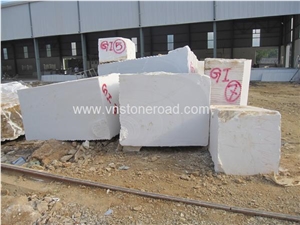 Pure White Marble Block, Viet Nam White Marble Pure White Marble Block, Viet Nam White Marble