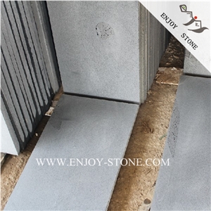 Dark Basalt Blue Stone Wall Tiles Covering Paver