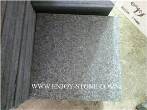 Flamed Raven Black G684 Fuding Black Basalt Tiles