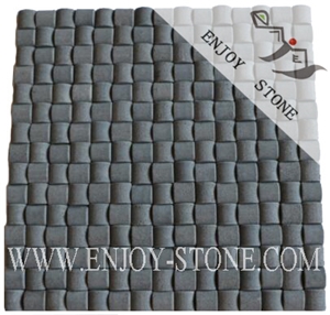 Grey Basalto, Andesite, Volcanic Mosaic Stone