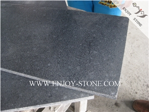 Leathered / Antique G684, Raven Black Tiles