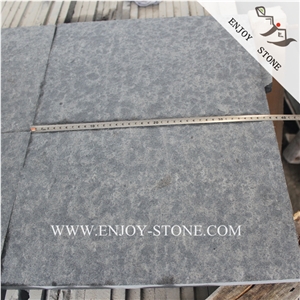 Mongolia Black Basalt Flamed Tile